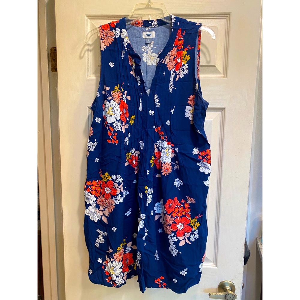 Old Navy Floral Sleeveless Dress